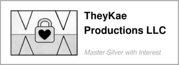 TheyKae Productions LLC logo - boutique publisher, independent publishing, niche non-fiction